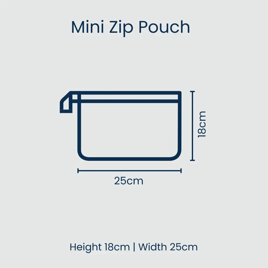 PROJECT TEN - "Wild Child" MINI Zip Pouch