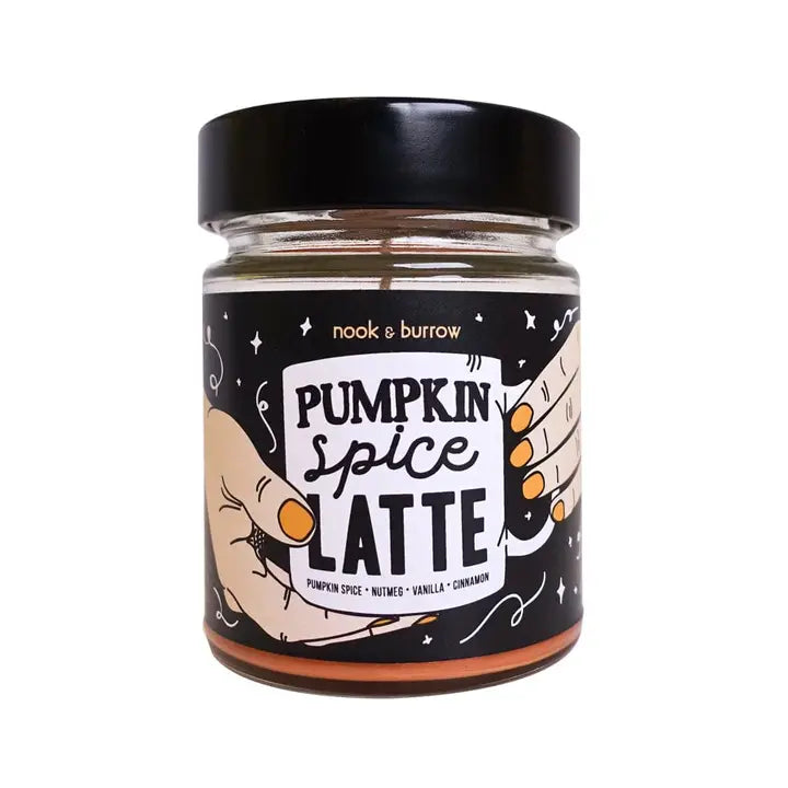 NOOK & BURROW- "Pumpkin Spiced Latte "- Candle
