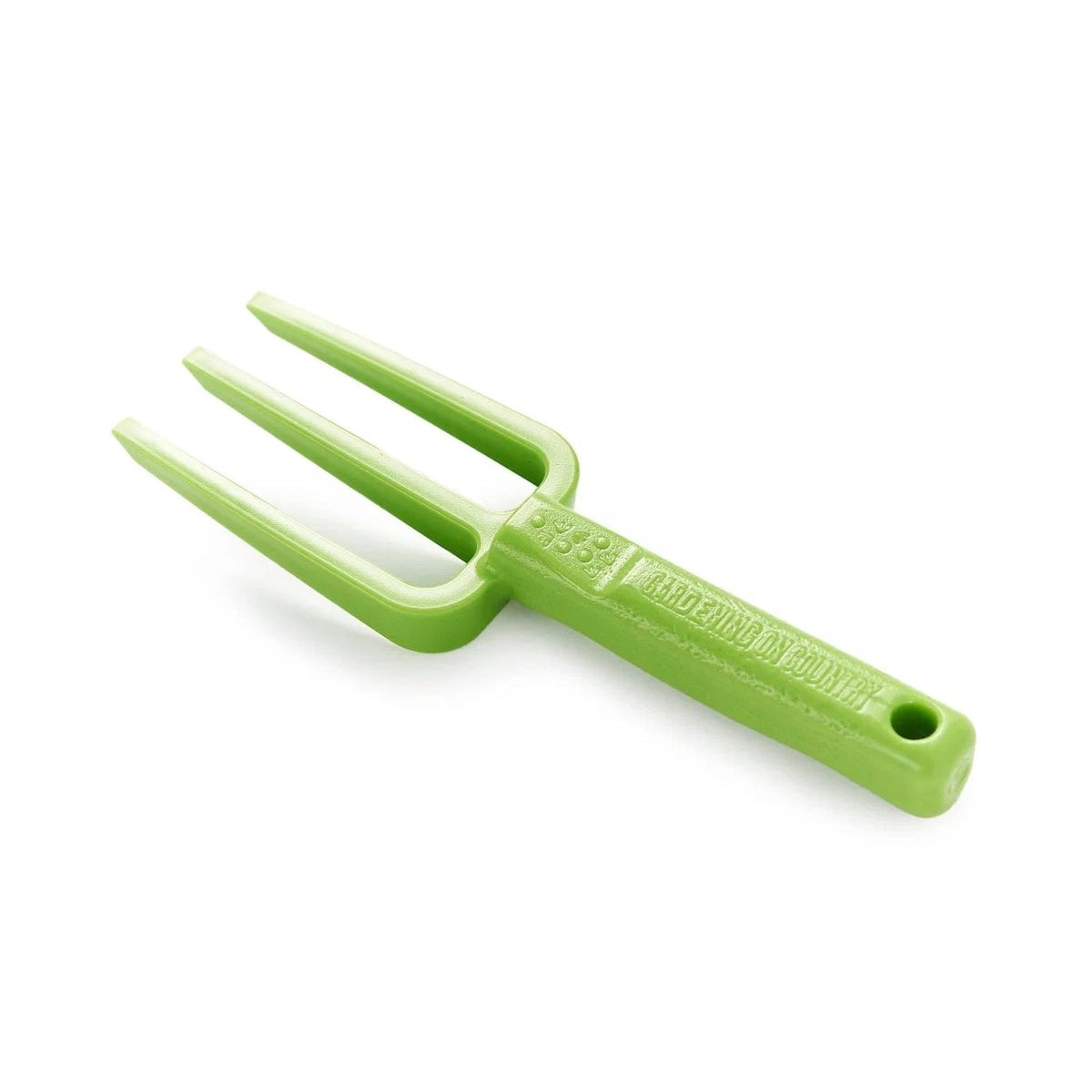 GARDENING ON COUNTRY - Chicky Kids Garden Fork Ulysses Blue — Recycled Plastic, Australian Made
