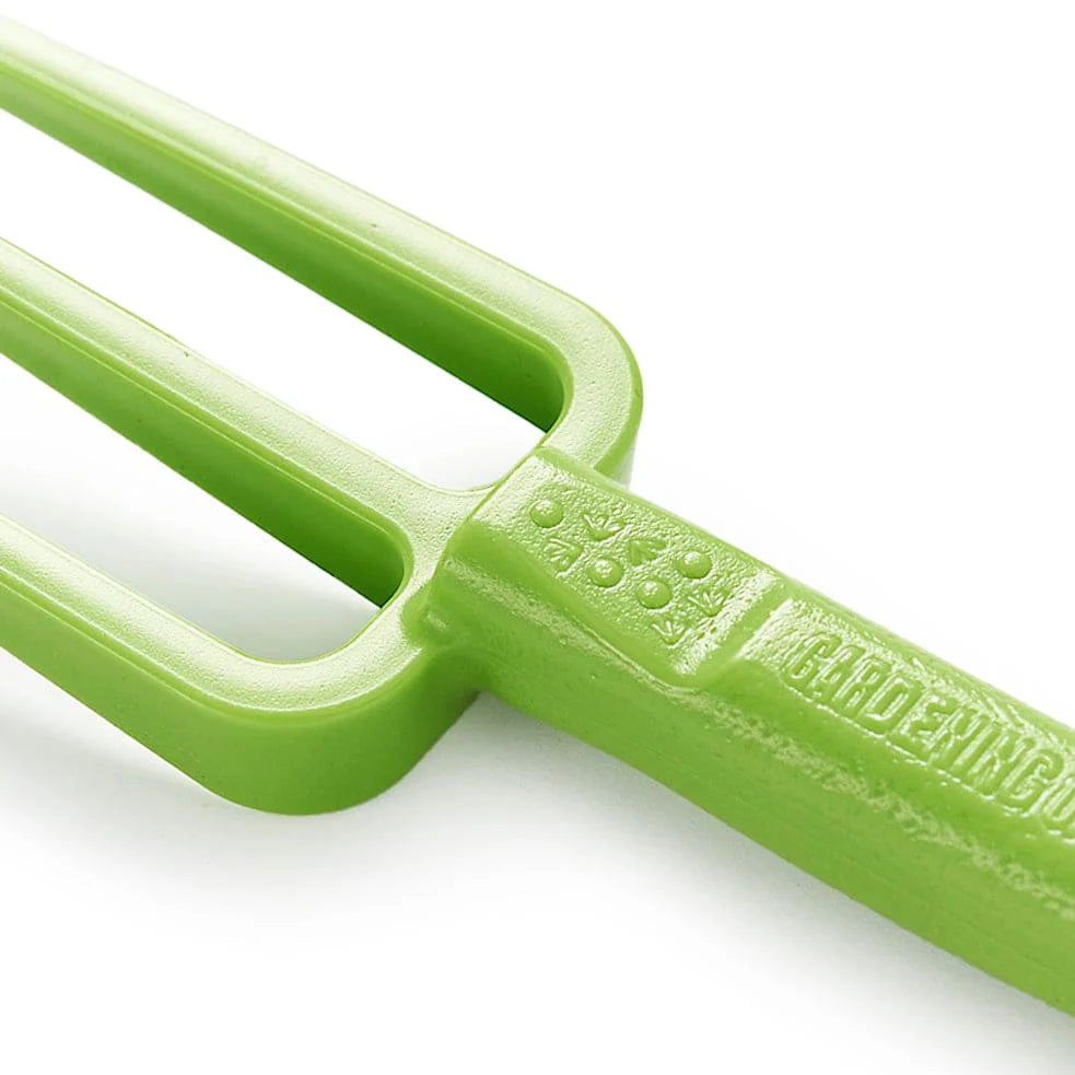 GARDENING ON COUNTRY - Chicky Kids Garden Fork Ulysses Blue — Recycled Plastic, Australian Made