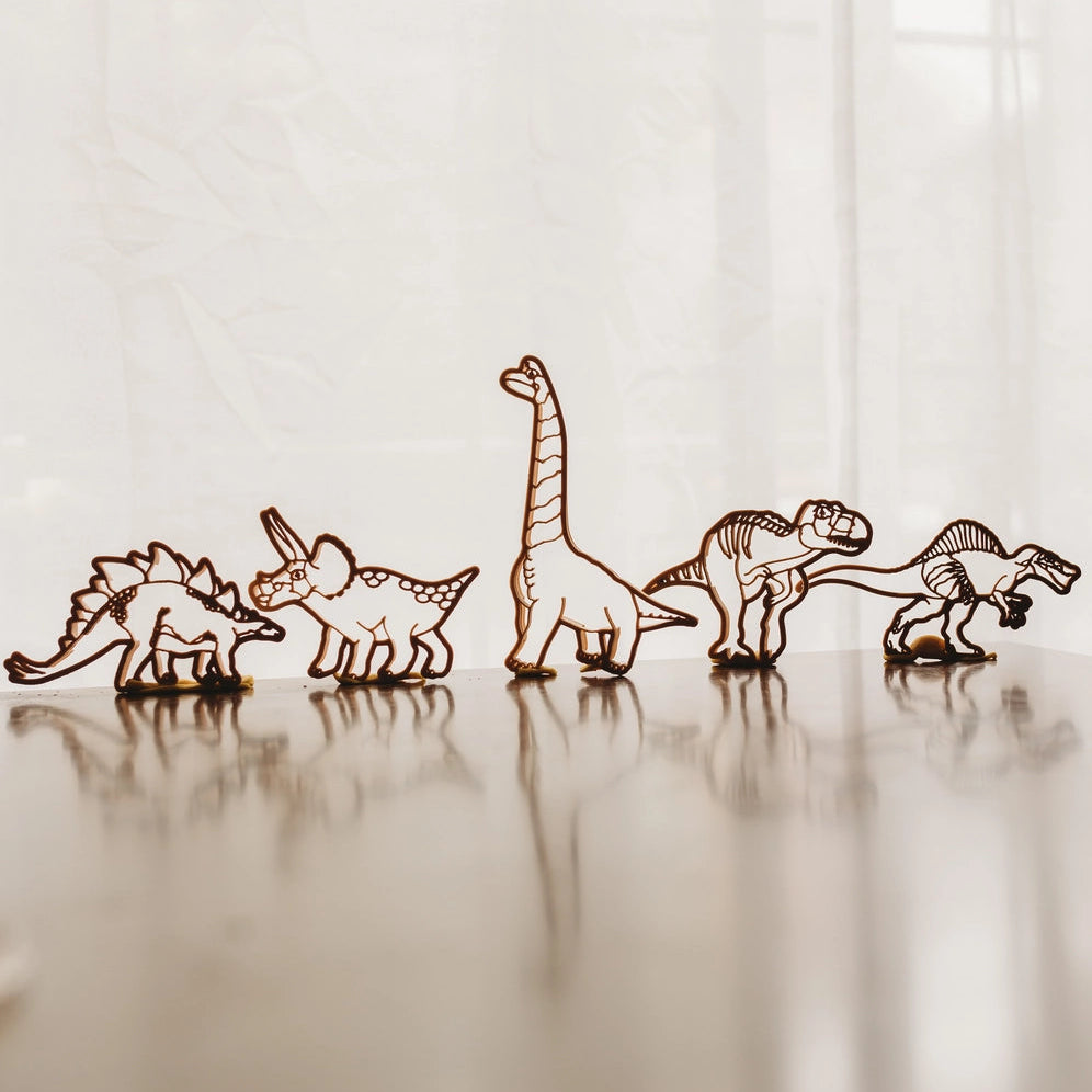 KINFOLK PANTRY- T-Rex Cutter - Dinosaur Eco Playdough Tool