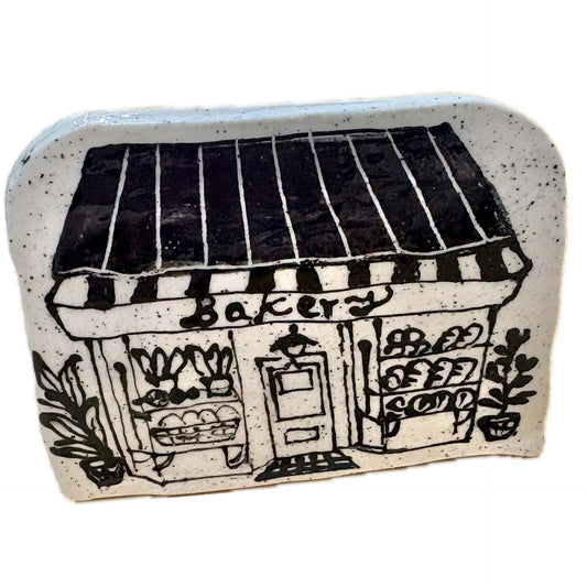 BELOVED POTTERY - Village - Bakery House Jewelry Holder