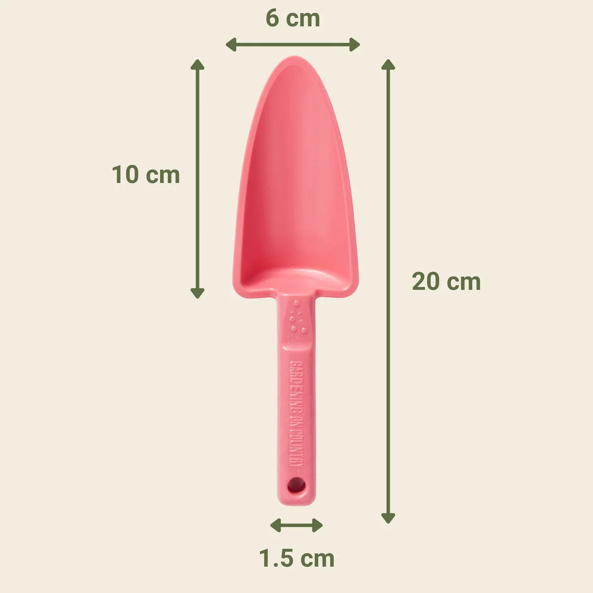 GARDENING ON COUNTRY - Joey Kids Trowel Swan River Purple – Recycled Plastic Kids Garden & Beach Trowel
