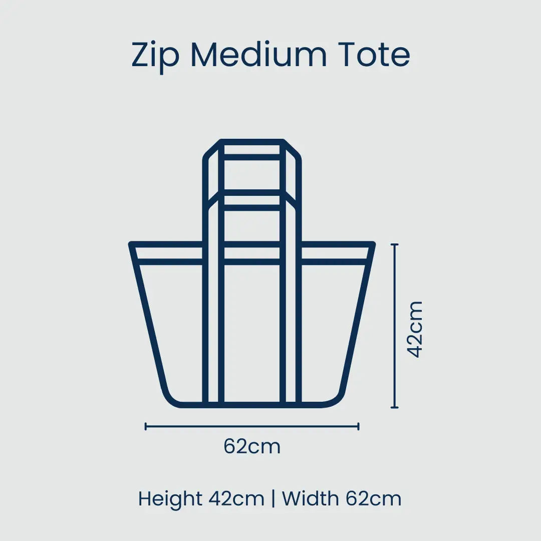 PROJECT TEN - "Sardine" Zip Medium Tote