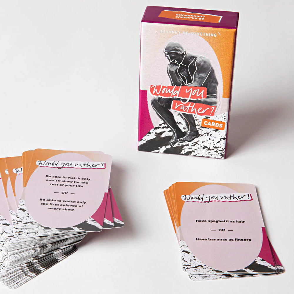 JOURNEY OF SOMETHING- WOULD YOU RATHER CARD GAME