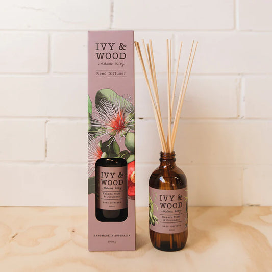 IVY & WOOD - Kakadu Plum & Cucumber Reed Diffuser - 'Australiana' Collection